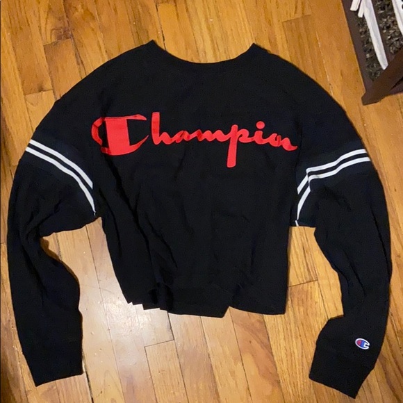 Champion Tops - Champion Varsity Cropped Sweatshirt XL